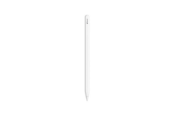 weißer Apple Pencil der 2. Generation in vertikaler Position